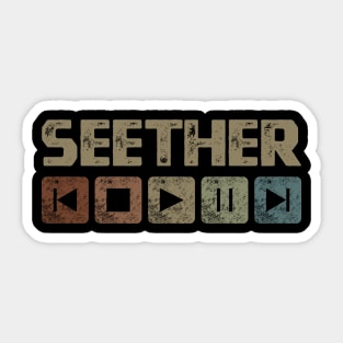 Seether Control Button Sticker